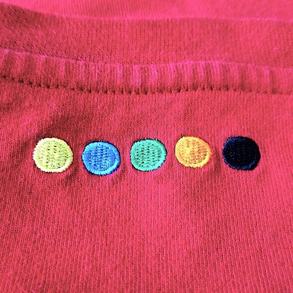 Vintage COOGI Y2K Red T-Shirt Men’s XXL Heavyweight Hip Hop Streetwear Authentic - Picture 8 of 16